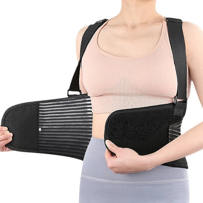 ProPosture Lower Back Support Belt – Adjustable Lumbar Brace for Lower Back Extension And Alignment