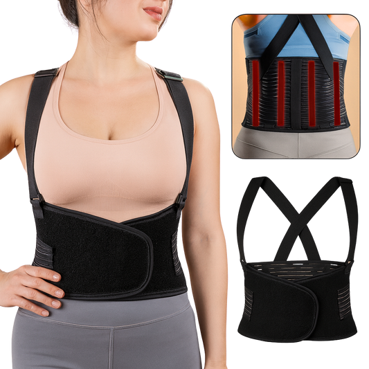 ProPosture Lower Back Support Belt – Adjustable Lumbar Brace for Lower Back Extension And Alignment